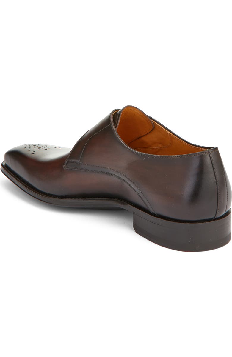 Magnanni Marco II Perforated Toe Monk Shoe, Alternate, color,