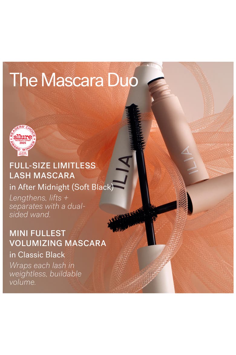 The Mascara Duo Set $45 Value, Alternate, color, AFTER MIDNIGHT CLASSIC BLACK