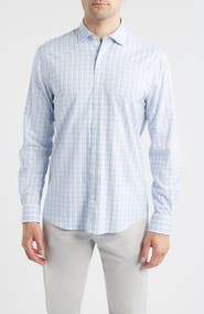 johnnie-O Salvadore Plaid Everyday Performance Button-Up Shirt