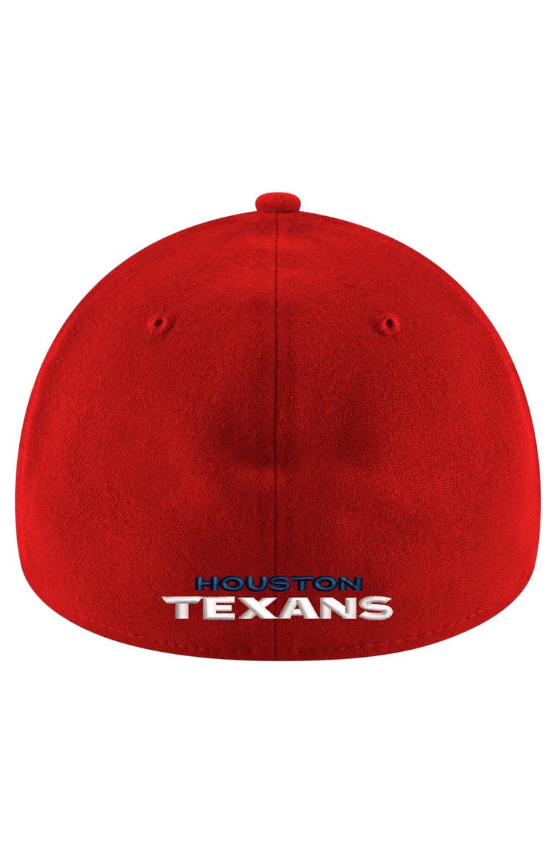 New Era Men's New Era  Red Houston Texans Throwback Crawl Standard 39THIRTY Flex Hat, Alternate, color, 