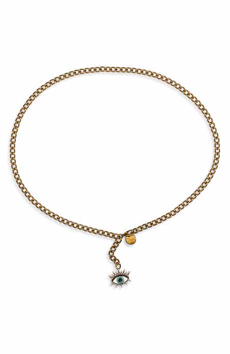Kurt Geiger London Evil Eye Belly Chain