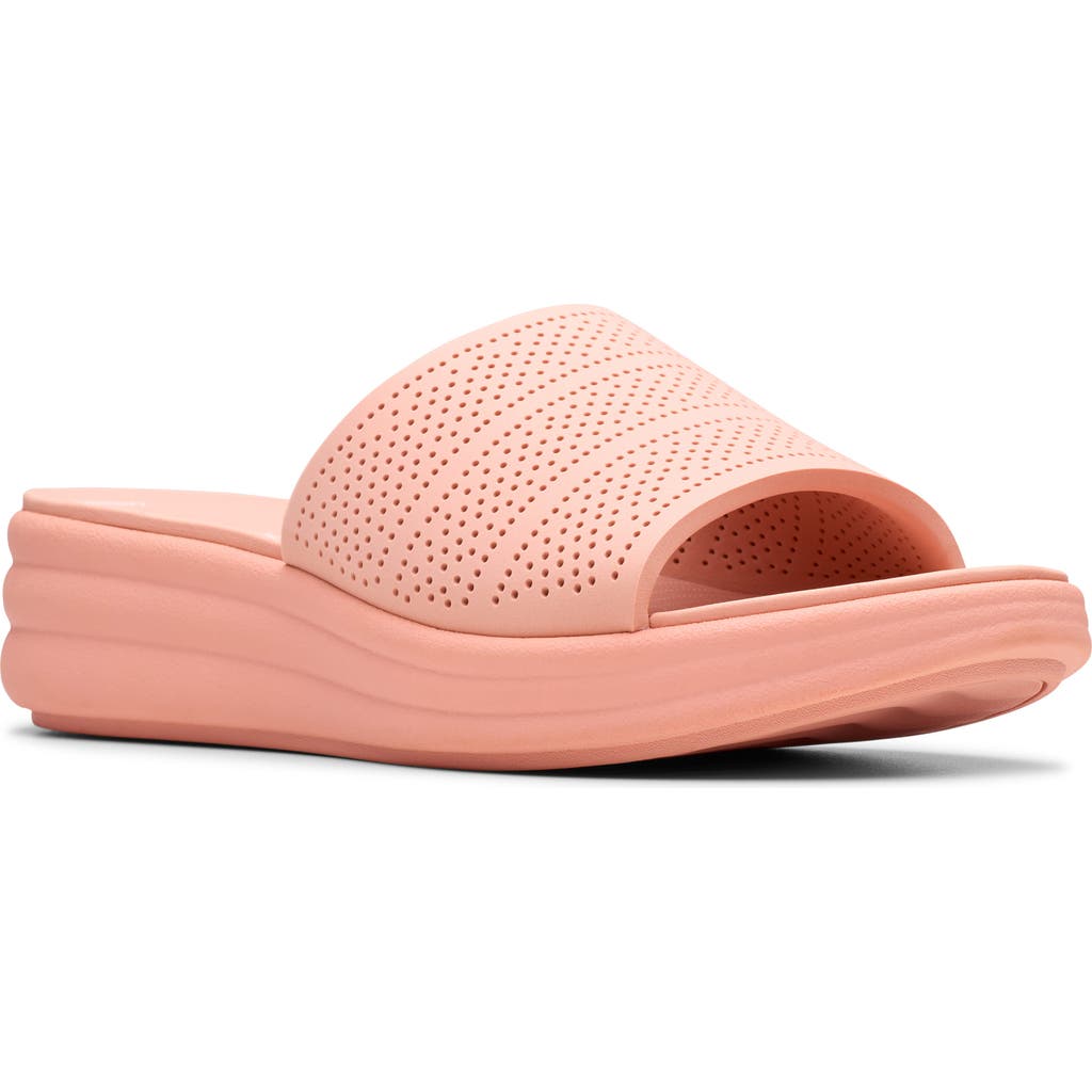 Shop Clarks ® Drift Twist Wedge Slide Sandal