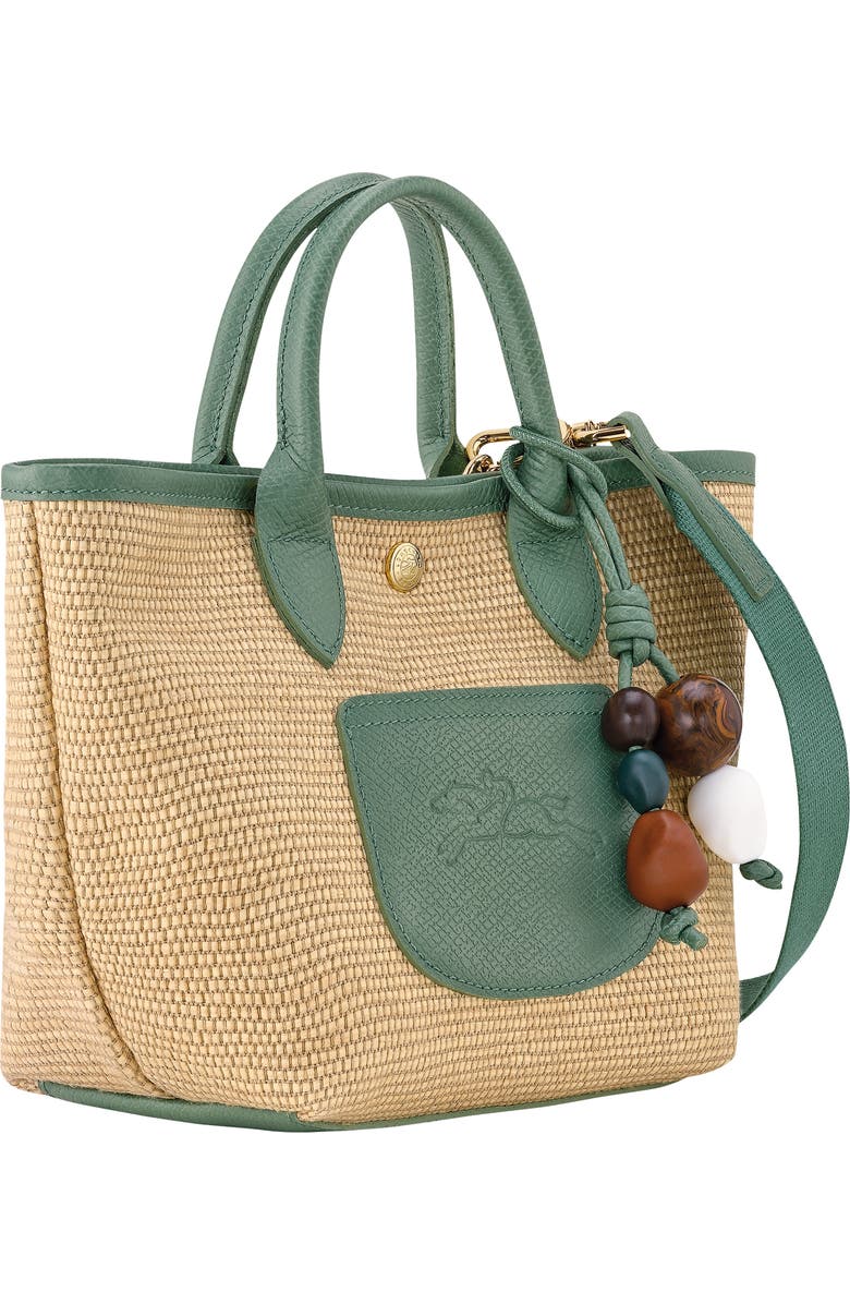 Longchamp Extra Small Le Pliage Panier Ceramique Top Handle Bag, Alternate, color, Oregano