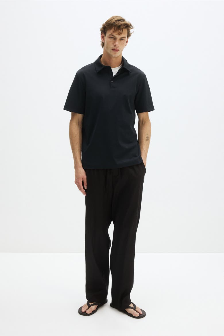 Cooling Regular Fit Polo Shirt, Alternate, color, Black