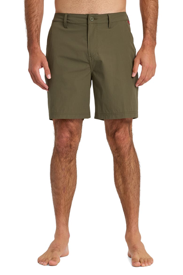Transit 19 Hybrid Shorts, Main, color, GRAPE LEAF