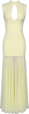 HOUSE OF CB Raphaella Sleeveless Stretch Crepe Gown