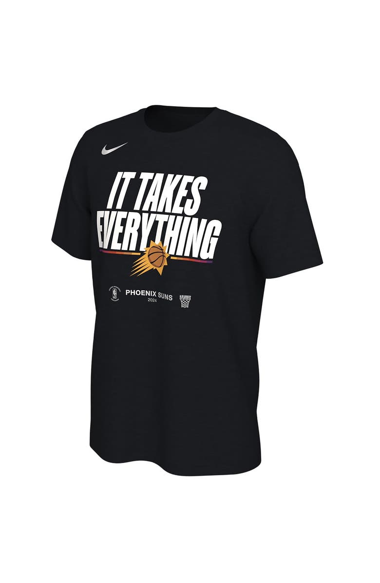 Nike Unisex Nike  Black Phoenix Suns 2024 NBA Playoffs Mantra T-Shirt, Alternate, color, 