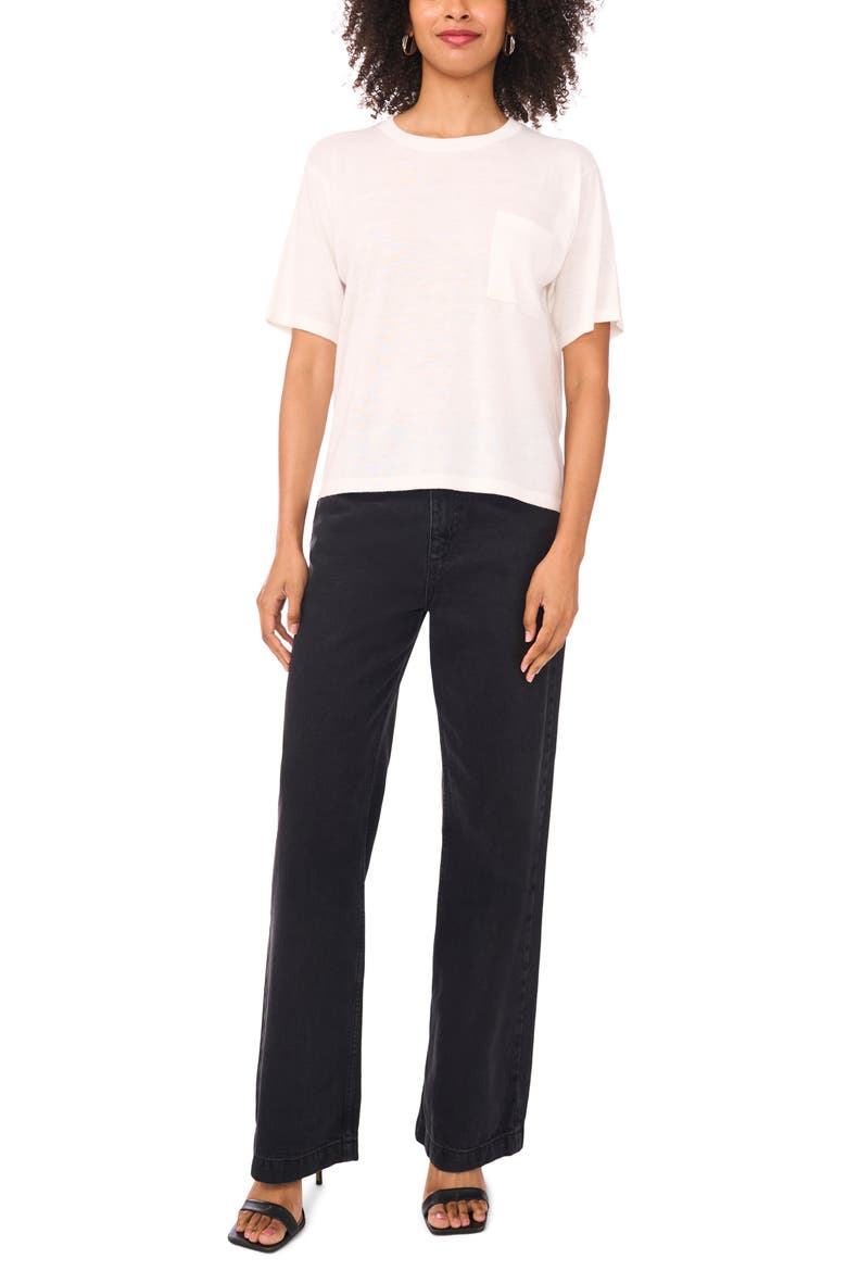Pocket T-Shirt, Alternate, color, IVORY CREME