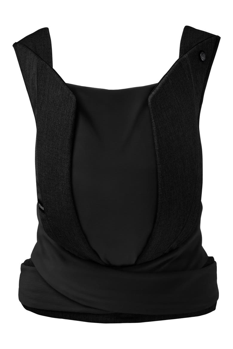 Yema Denim Trim Baby Carrier, Main, color, STARDUST BLACK