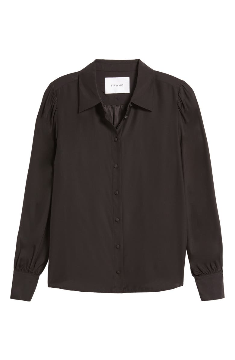 FRAME Victorian Silk Shirt, Alternate, color,