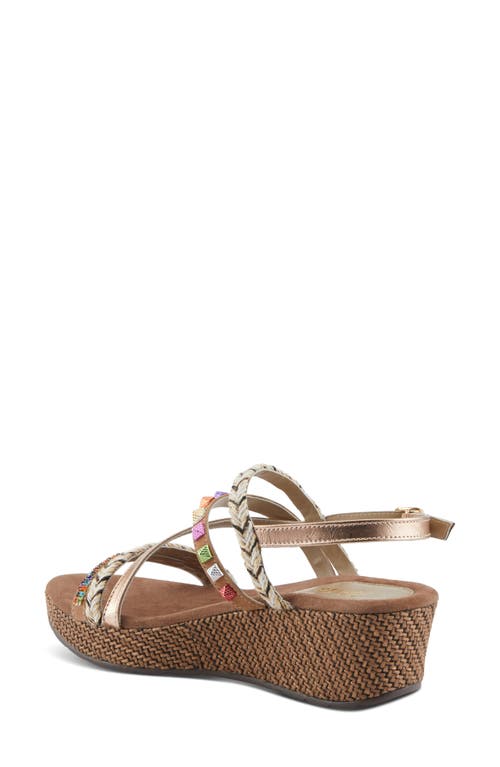 AZURA BY SPRING STEP AZURA BY SPRING STEP HUGBUG WEDGE SANDAL