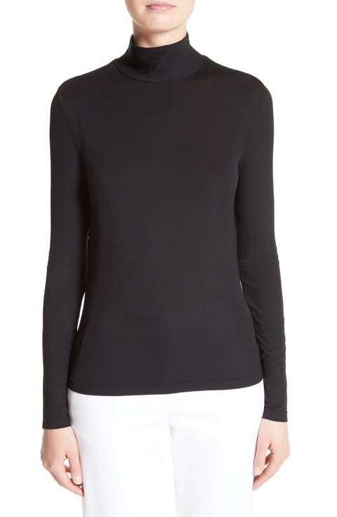 Nuda Fine Jersey Turtleneck Top