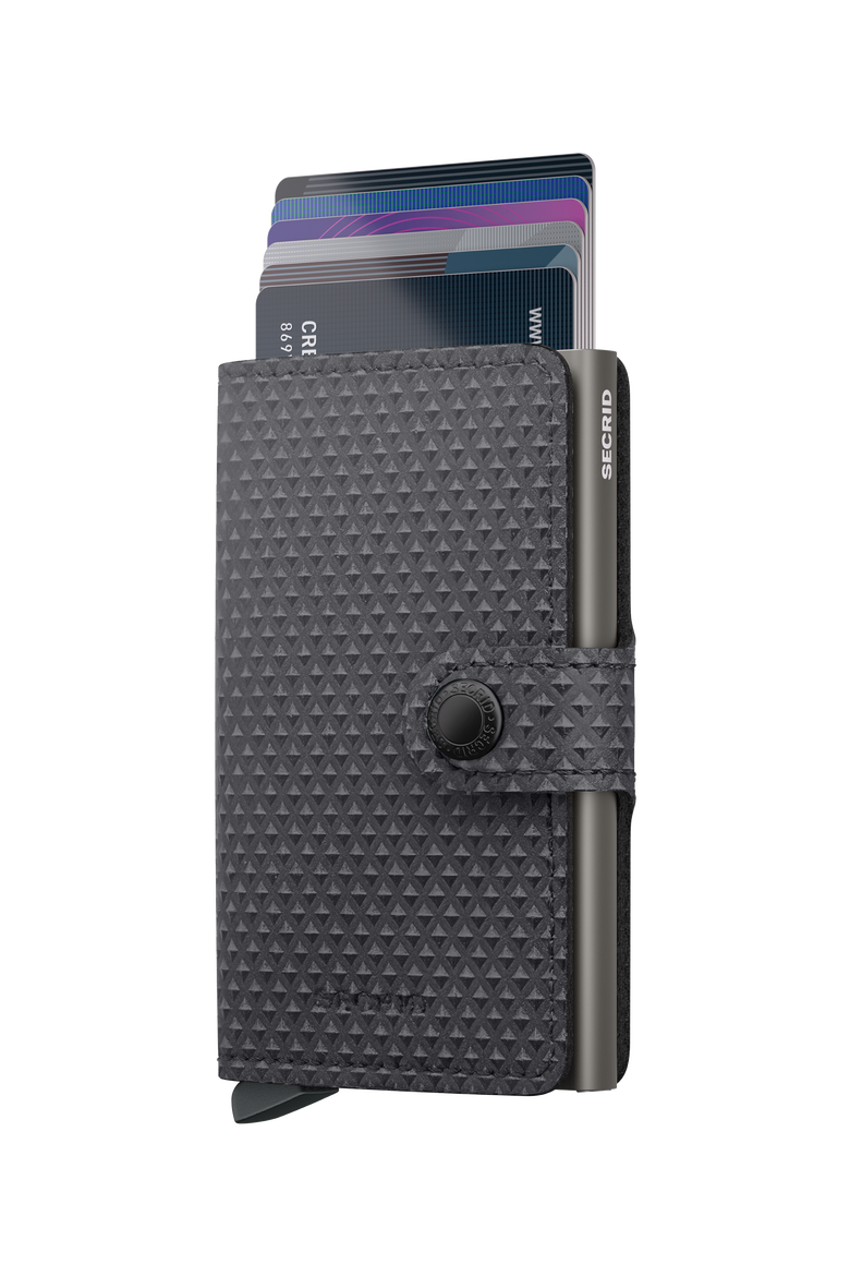 Miniwallet Pyramid, Alternate, color, Grey