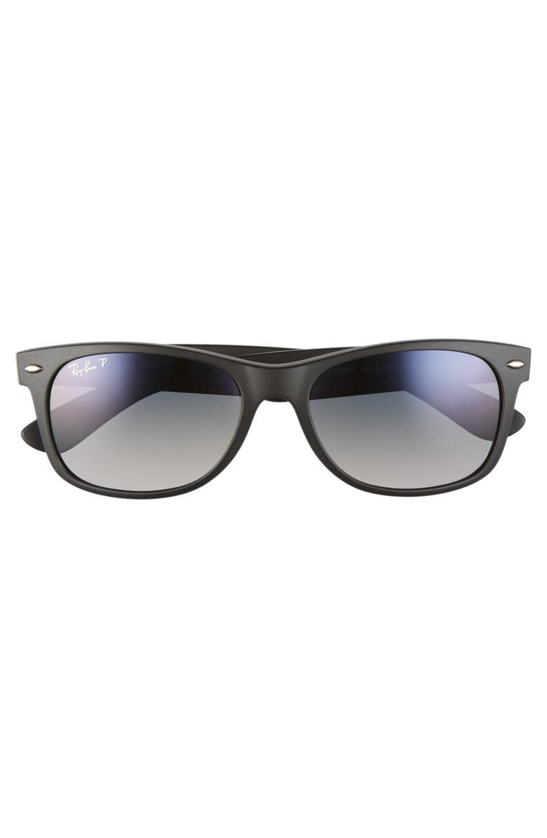 Ray-Ban 'New Wayfarer' 55mm Polarized Sunglasses, Alternate, color,