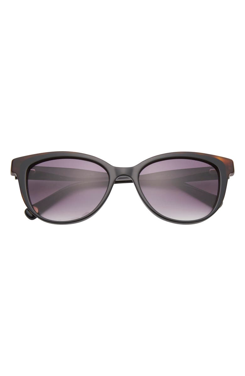 Ted Baker 54mm Cat Eye Sunglasses, Main, color, Black