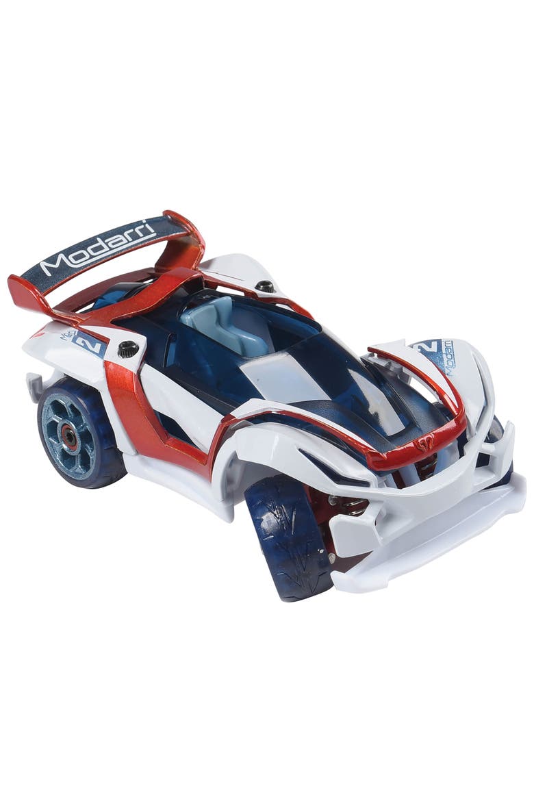 T1 Track Car Deluxe Single Design & Build Toy Car, Alternate, color, Multicolored