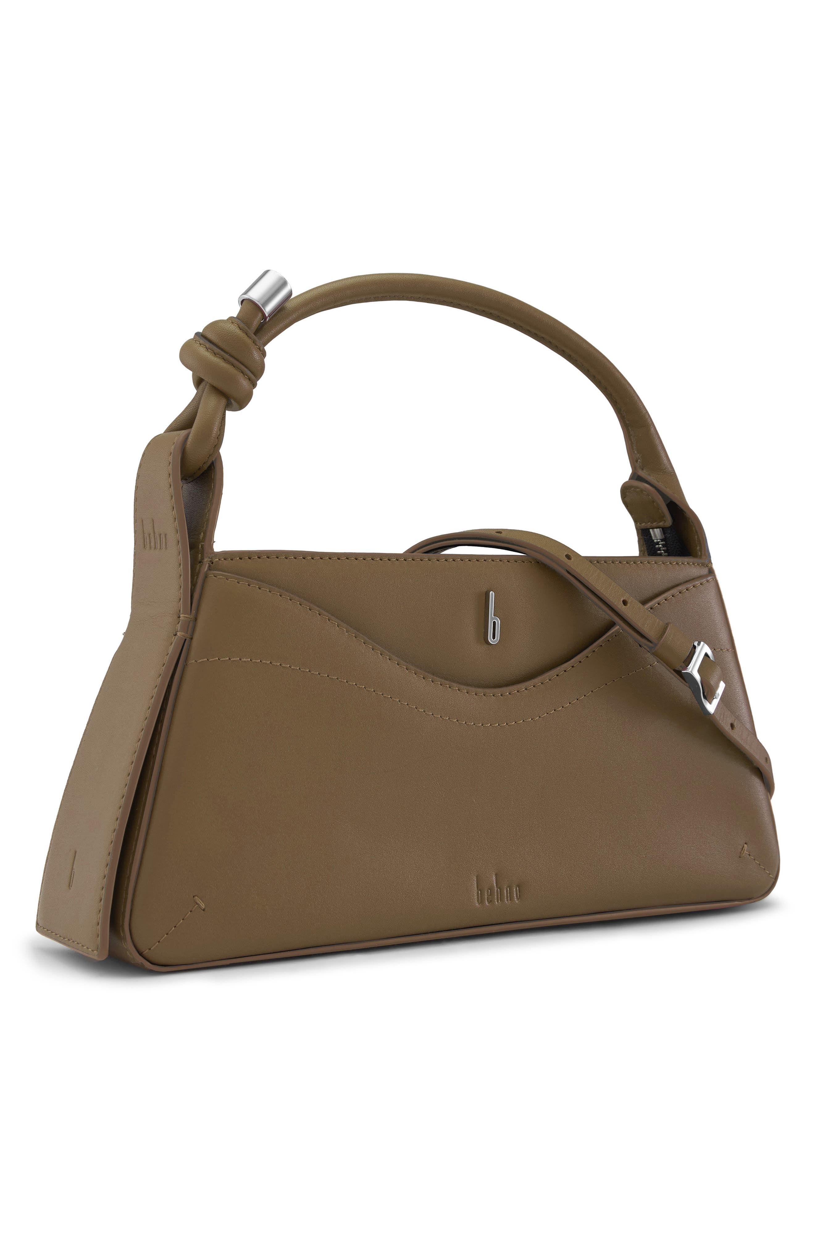 Melina Leather Crossbody Satchel, Alternate, color, PALM