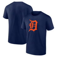 Logo Athletic Men's Logo Athletic Navy Detroit Tigers Official Logo T-Shirt