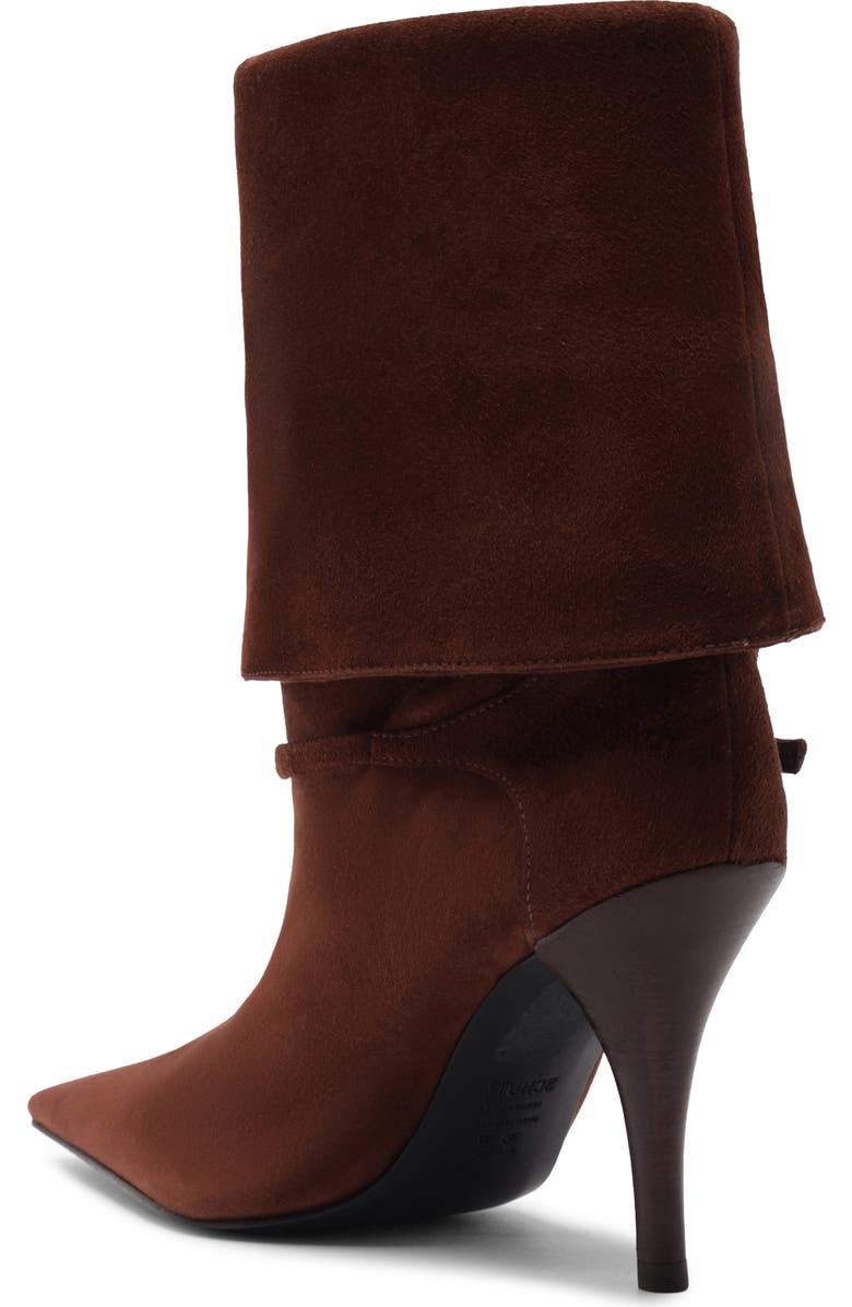 Schutz Rudy Stiletto Boot, Alternate, color, Root Brown