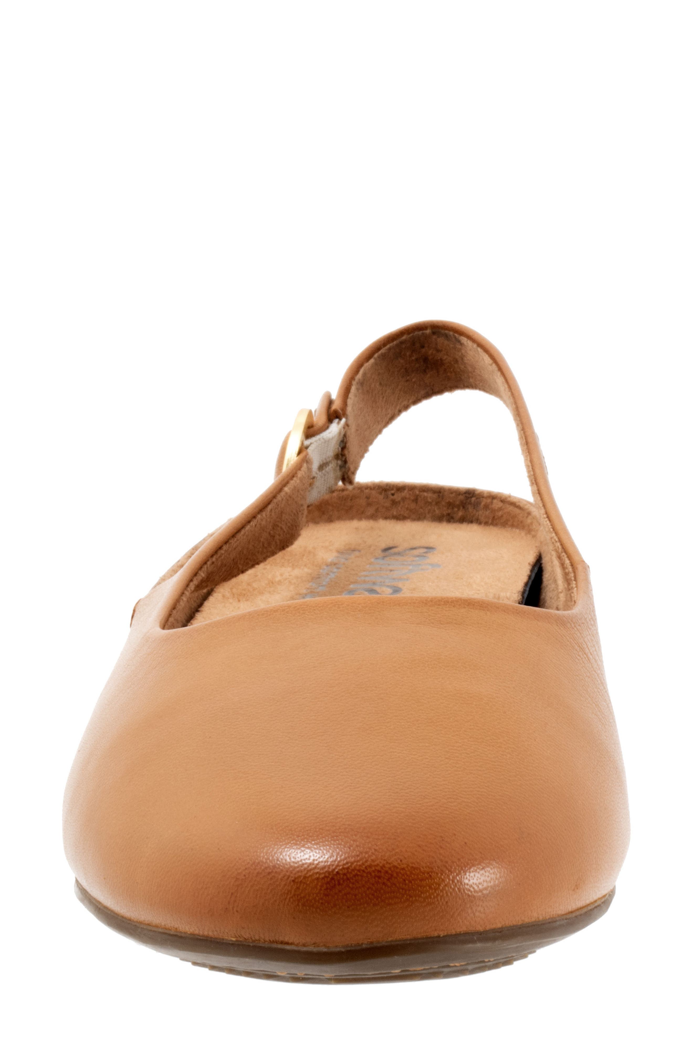 Sandy Slingback Flat, Alternate, color, LUGGAGE