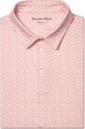 Mizzen+Main Versa Trim Fit Horseshoe Print Performance Polo