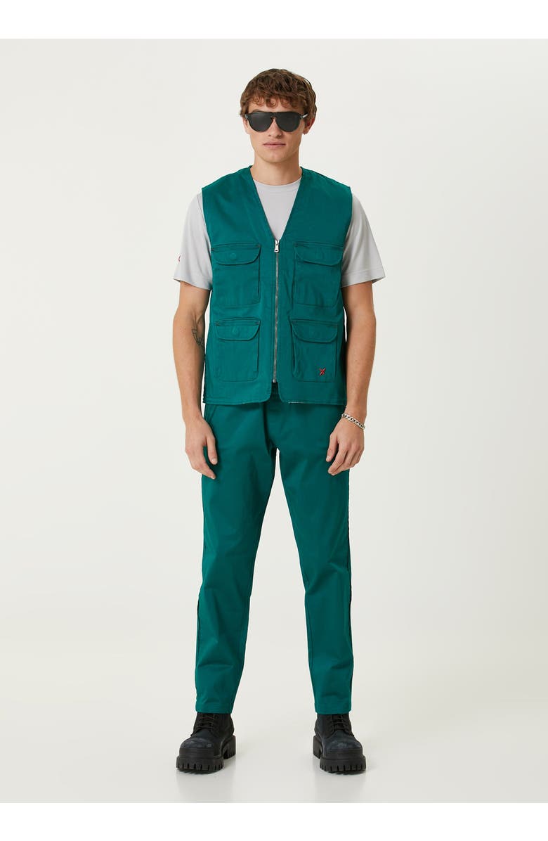 PCFG Cotton Woven Track Pant Men, Alternate, color, Red