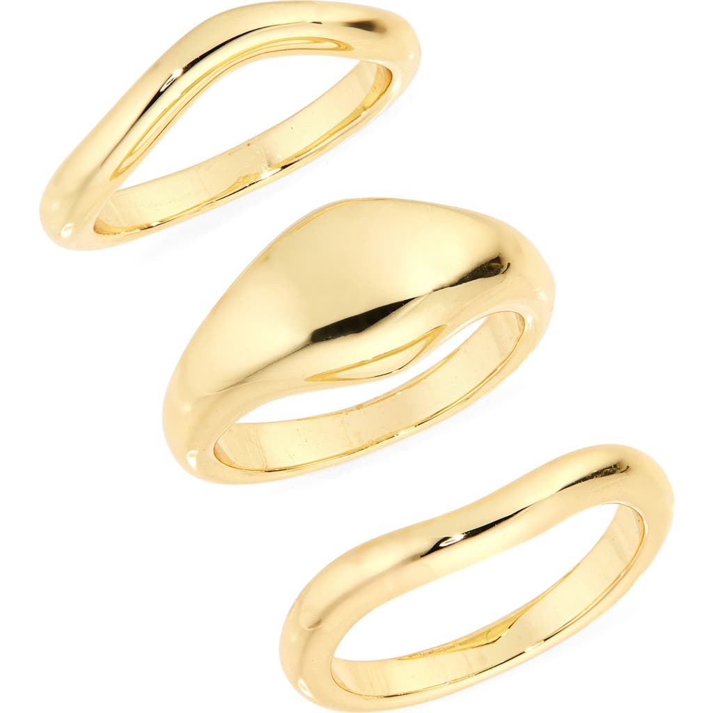 Shashi Delphine Set Of 3 Rings