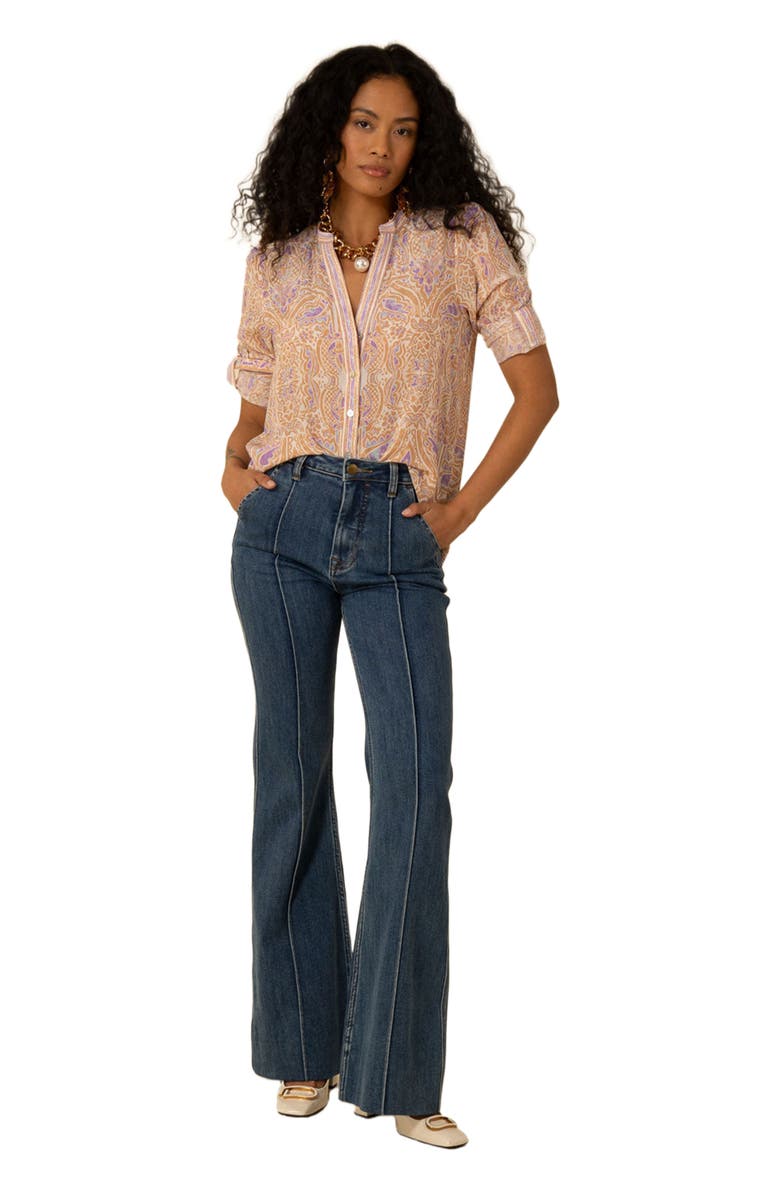 Hale Bob Yaretzi Silk Top, Main, color, 