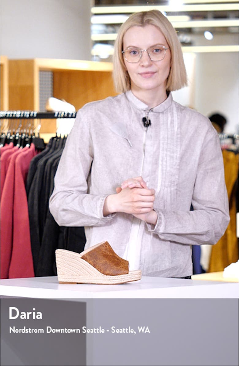 Sella Espadrille Platform Wedge Sandal, sales video thumbnail