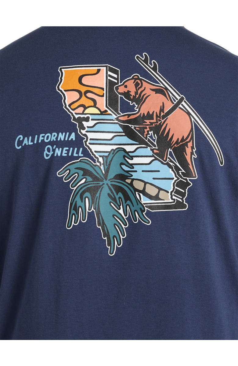 O'Neill Big & Tall Cali Trek Graphic Tee, Alternate, color,