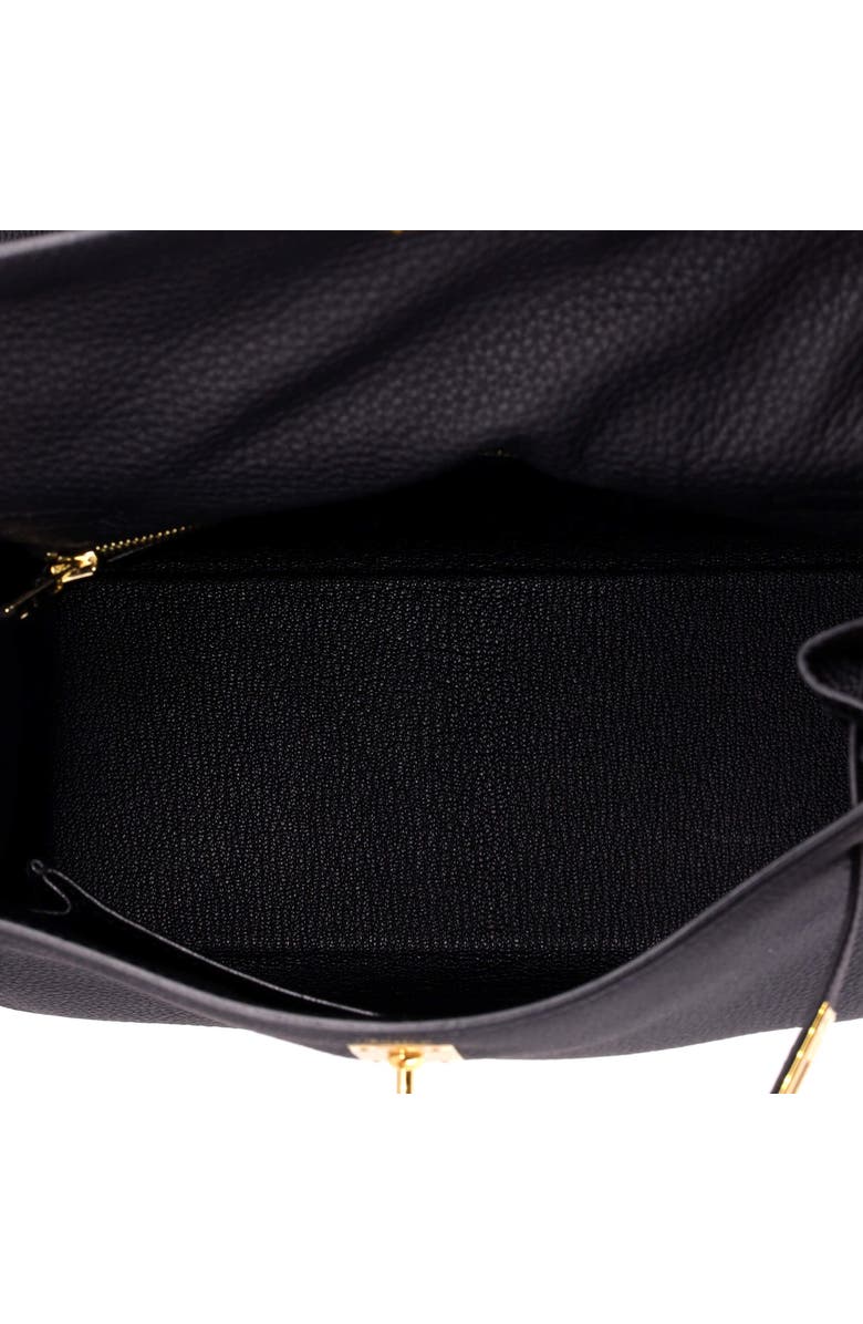 Pre-Owned Hermes Kelly Handbag Black Togo with Gold Hardware 25, Alternate, color, Noir
