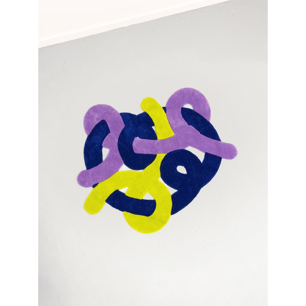 Form & Seek The Entwine Rug In Blue