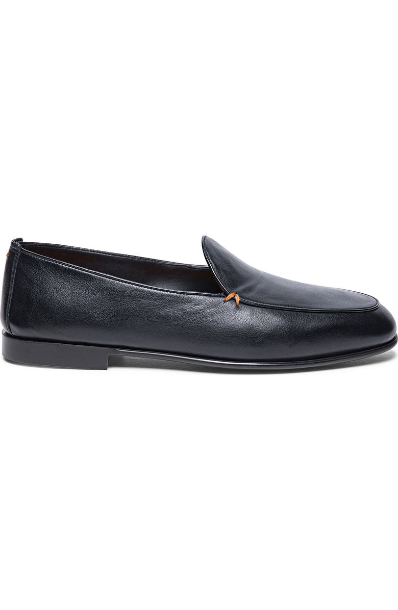 Santoni Vibe Apron Toe Loafer, Alternate, color,