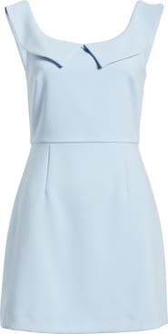 French Connection Whisper Collar Minidress