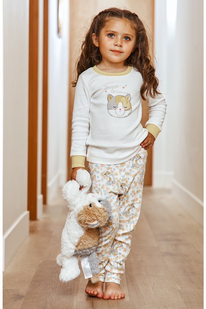 Calico Cat PJ Set, Alternate, color, Calico Cat
