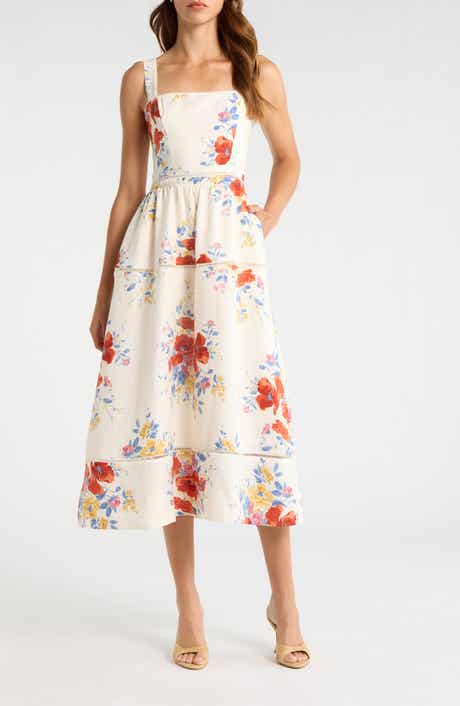 Everett Linen Midi Sundress