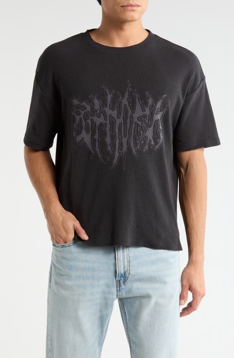 Euphoria Micro Waffle Knit T-Shirt