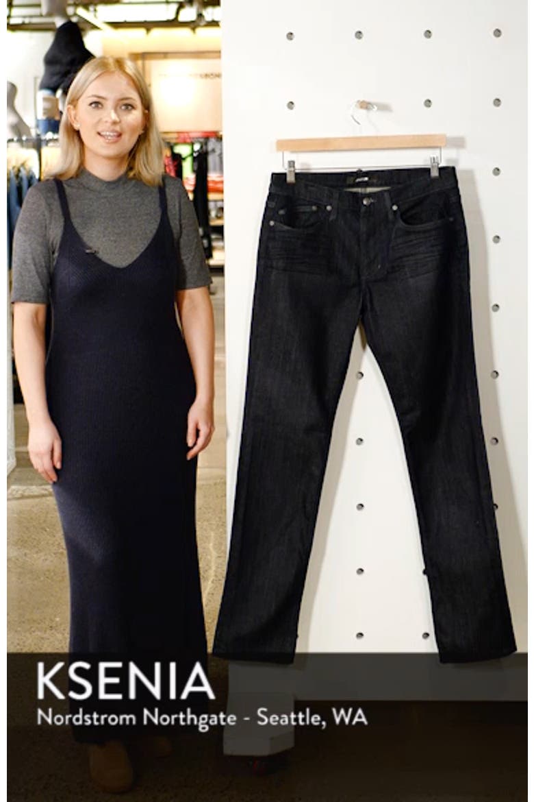 The Brixton Slim Straight Leg Jeans video