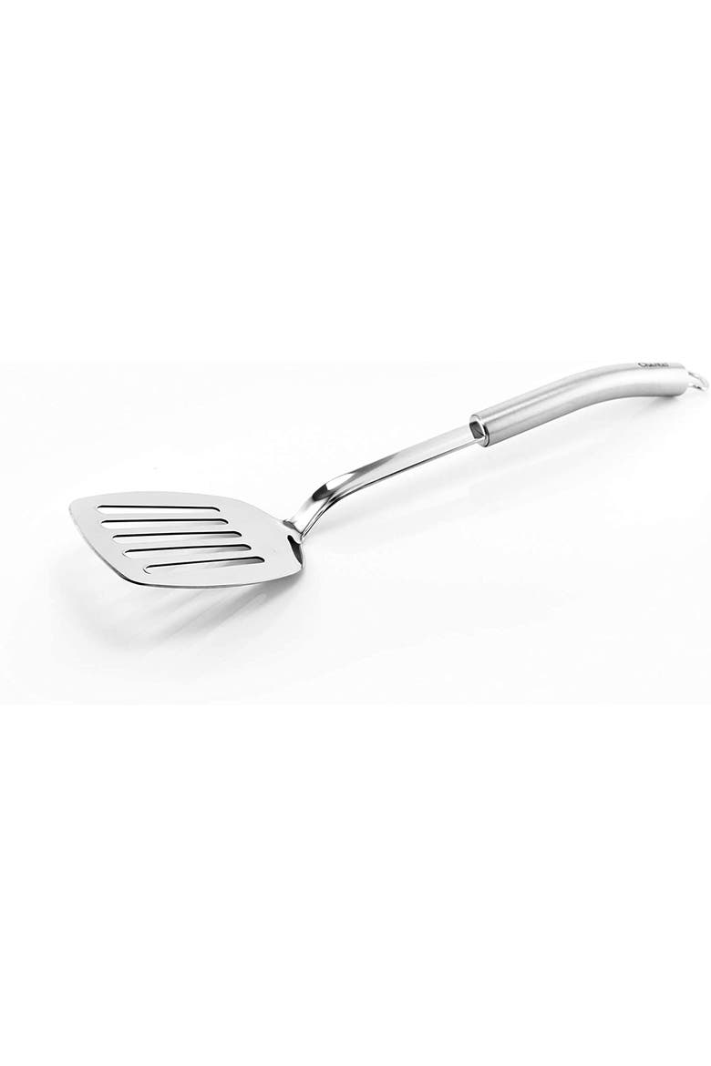 14-Inch Slotted Turner, Stainless Steel, Alternate, color, Silver