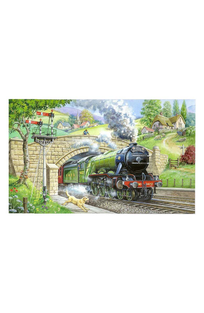 The House of Puzzles Train Spotting Big 250-Piece Jigsaw Puzzle, Alternate, color, 