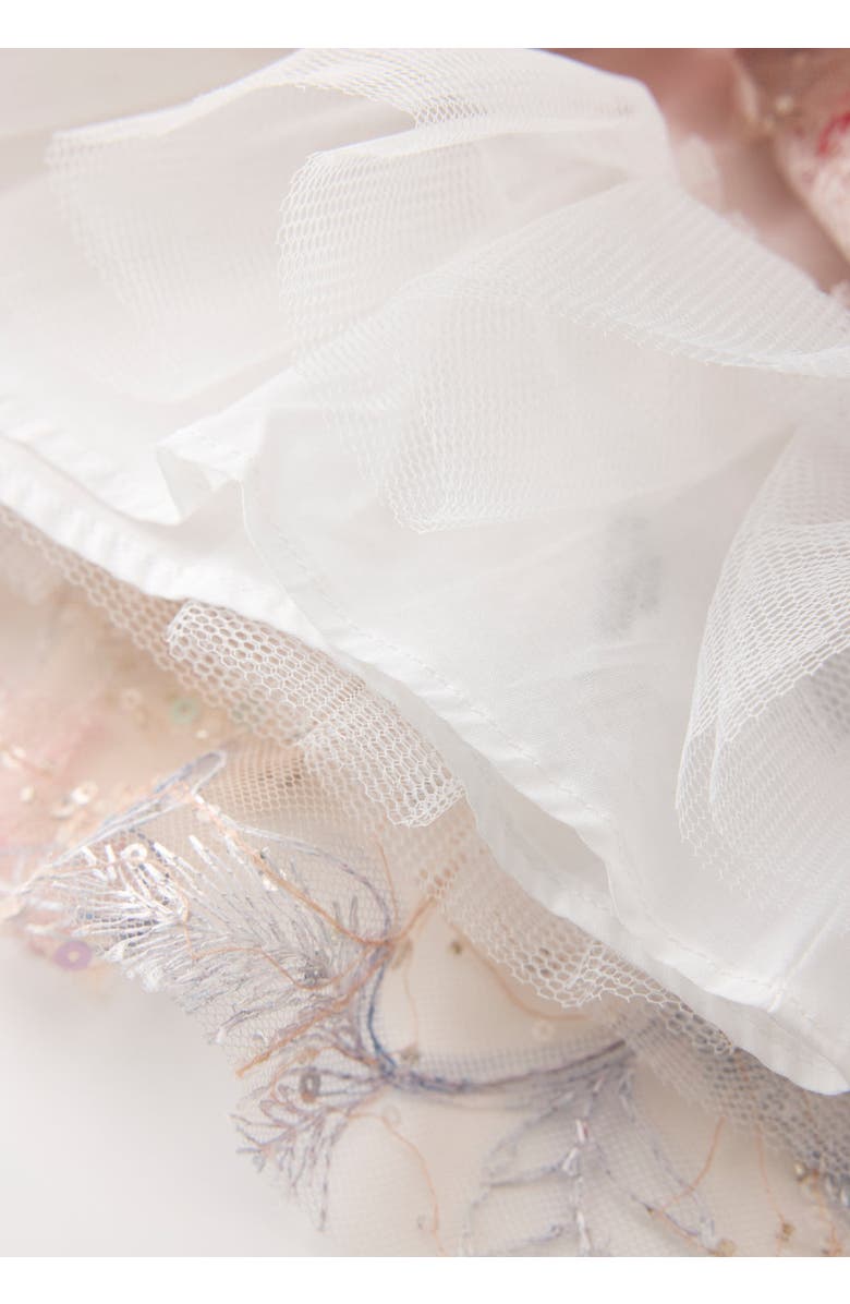 Marlo Kids Rosalia Embroidered Mini Dress, Alternate, color, Floral