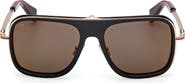 Christian Louboutin 58mm Navigator Sunglasses