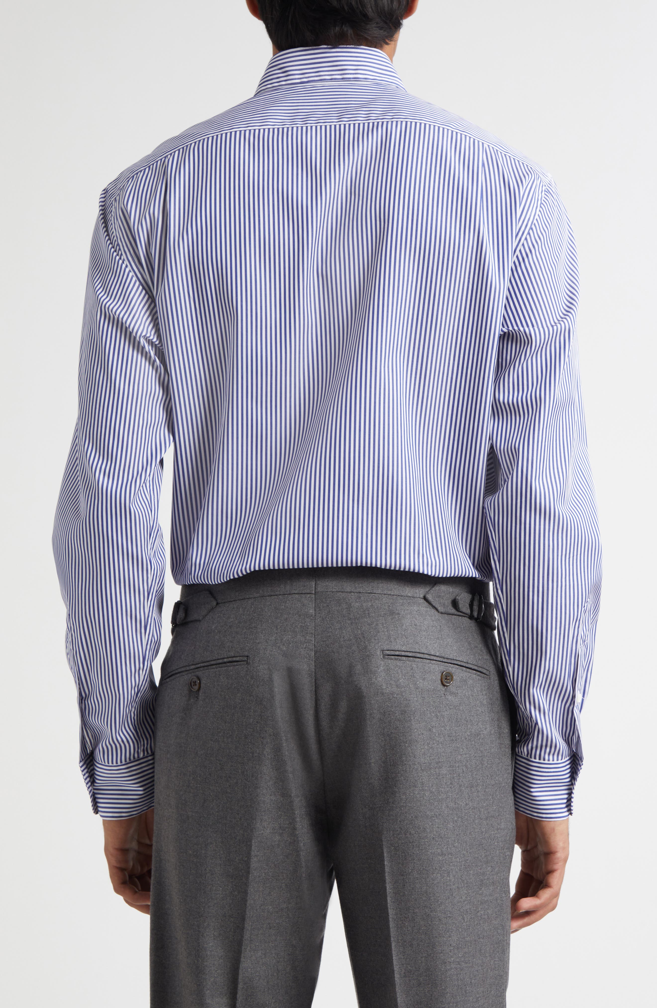 Cameron Stripe Cotton Button-Down Shirt - image 2