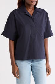 Nordstrom Oversize Poplin Popover Shirt