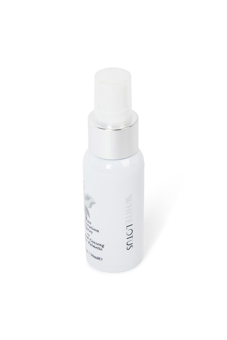 Natural Hair Thickening Spray  with Activated Ginseng & Saw Palmetto, Alternate, color, white