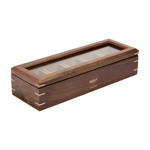 Wolf X Analog Shift Flatiron Ii 5 Piece Watch Box