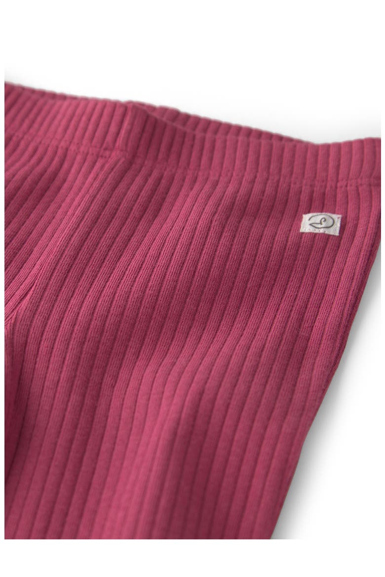 Set of 2 Assorted Stretch Organic Cotton Leggings, Alternate, color, MAROON APPLE