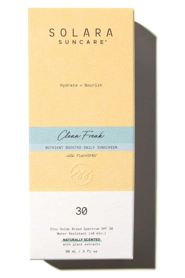 Clean Freak Nutrient Boosted Naturally Scented Daily Sunscreen SPF 30, Alternate, color, NO COLOR