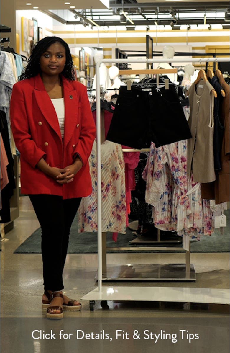 Zoey Denim Shorts, sales video thumbnail