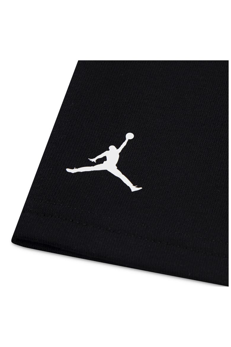 Kids' MVP Jordan Ring T-Shirt & Shorts Set, Alternate, color, BLACK